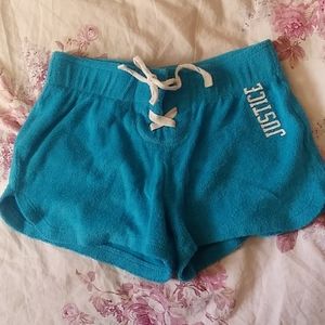 Girls shorts/ Swim cover up shorts